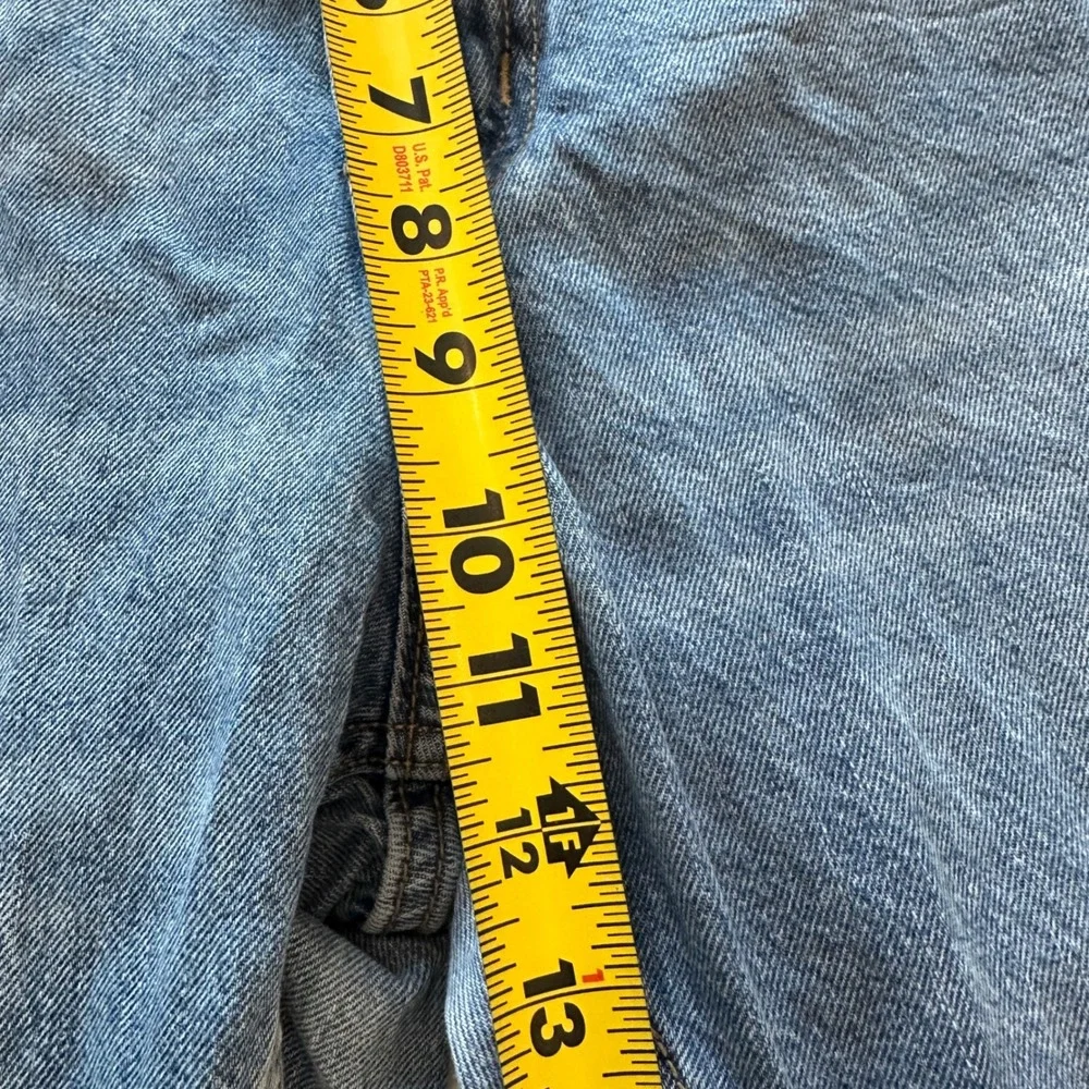 Old Navy Jeans Mens 42x30 Blue Skinny Built-In Tough‎ Denim Casual distressed